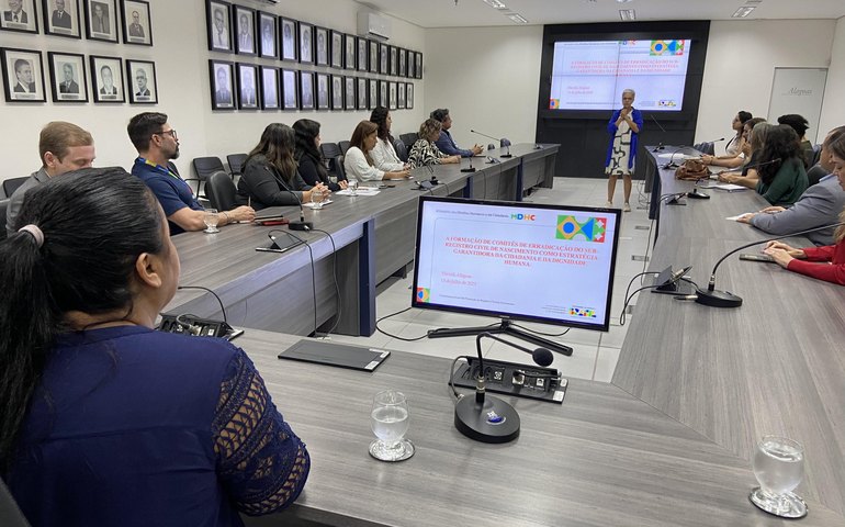 Semudh promove articulação para criação do Comitê Estadual de Sub-Registro Civil de Nascimento