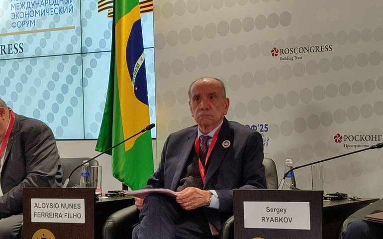 'Não se vive só de política': Brasil e Rússia querem comércio complementar, diz Aloysio Nunes
