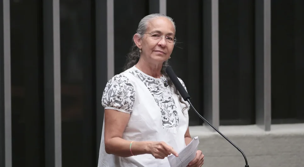 Heloisa Helena na Câmara dos Deputados