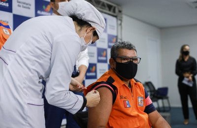 Alagoas já aplicou 1.061.412 doses das vacinas contra a Covid-19