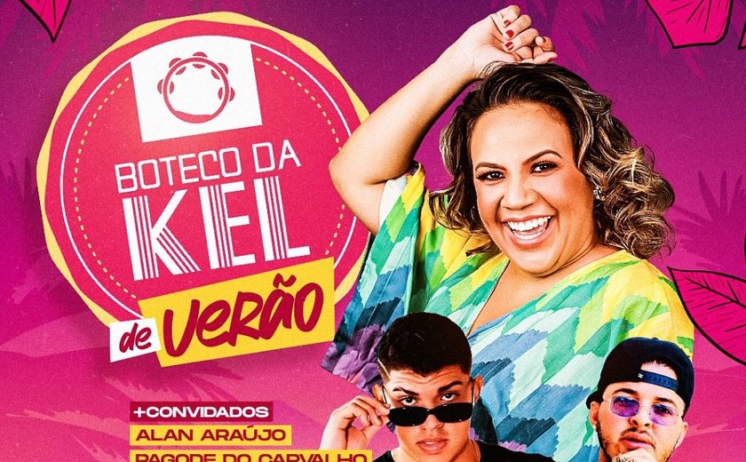 Kel Monalisa levará o Boteco da Kel para Jaraguá no próximo domingo