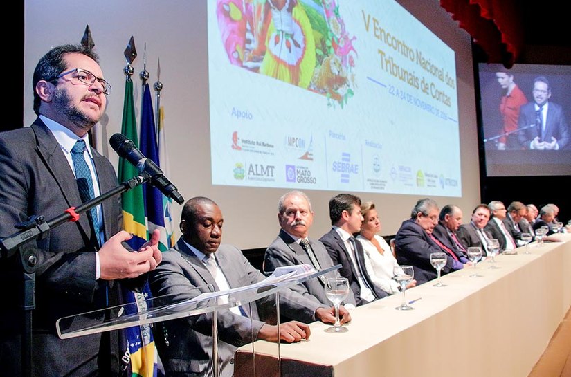 Presidente da Atricon abre 5º Encontro dos Tribunais de Contas
