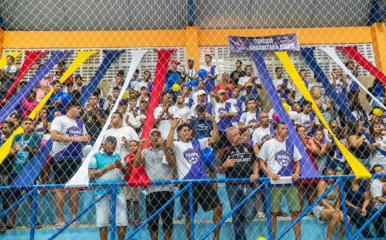 Com ginásio lotado, abertura da I Copa Intermunicipal de Futsal marca o início das comemorações dos 130 anos de Emancipação de Traipu