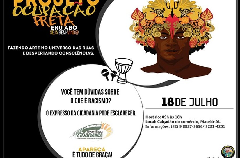 Defensoria Pública participa de ação educativa sobre o racismo