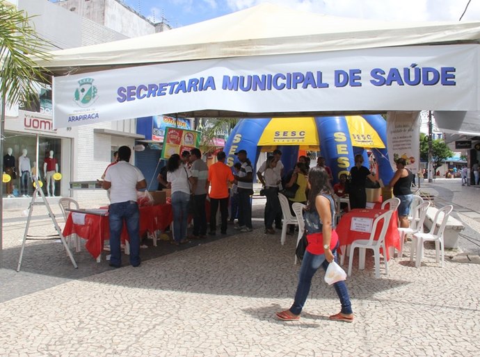 Arapiraca: trabalhadores são homenageados com ações no Centro