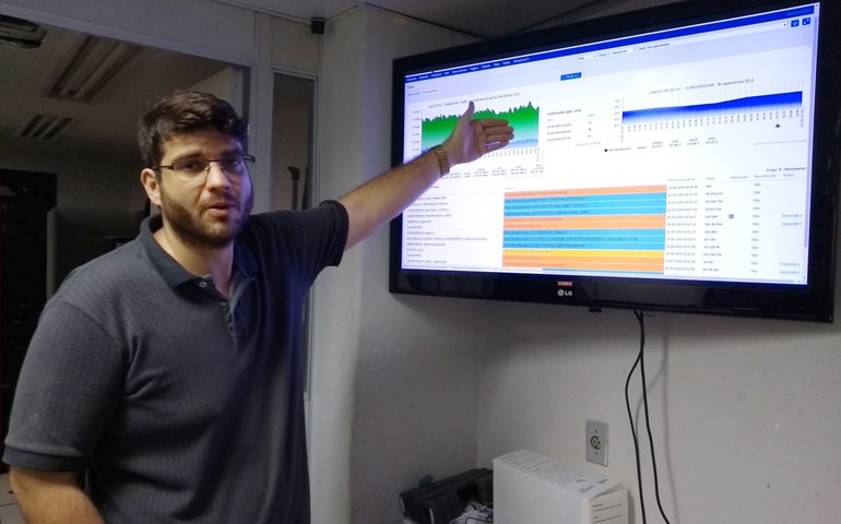 Tecnologia informa ao Itec em tempo real status do data center estadual