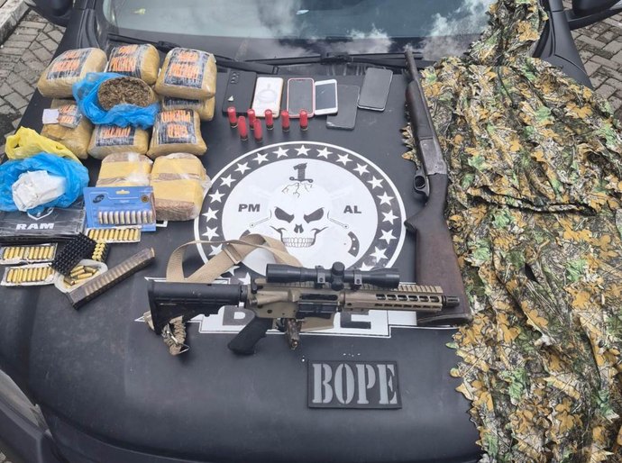 SSP e PM deflagram Operação Nexus e encontram arsenal com suspeitos de tráfico na Rota dos Milagres