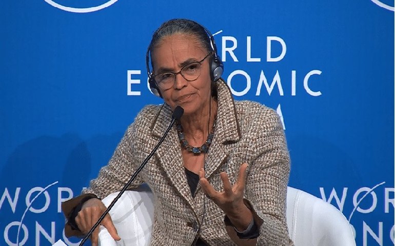 Davos: Marina Silva destaca ações de combate ao desmatamento