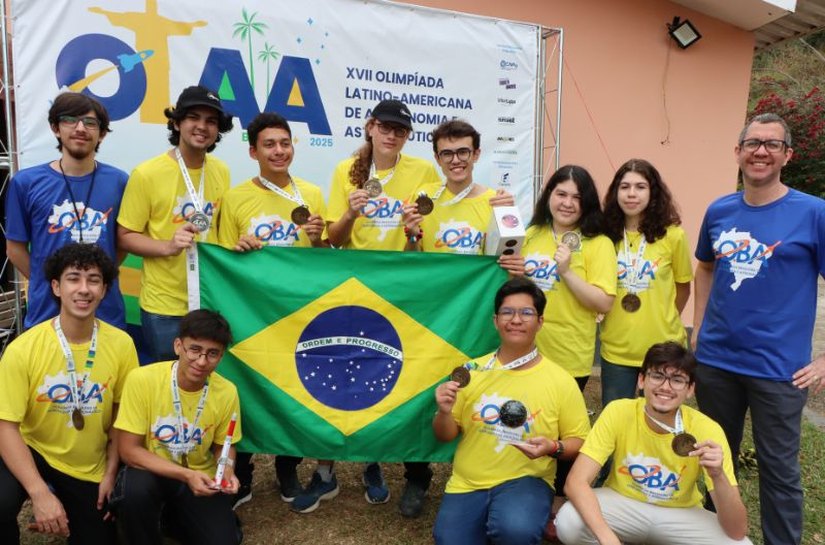 Brasil brilha alto nas olimpíadas internacional e latino-americana de astronomia