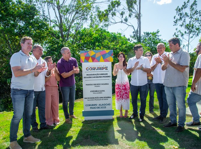 Coruripe inaugura Unidade de Saúde 24h Delfiro Moreno: um marco histórico para a saúde de Pindorama e região