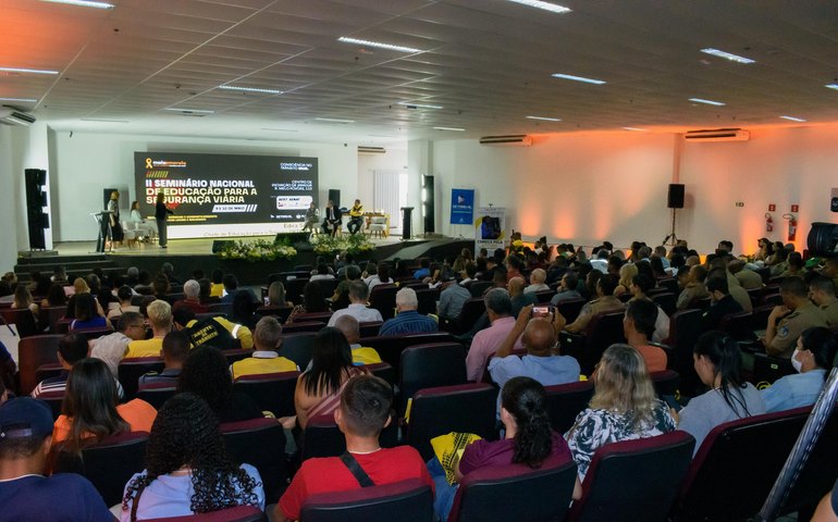 Detran abre atividades do Maio Amarelo no II Seminário Nacional de Educação para a Segurança Viária