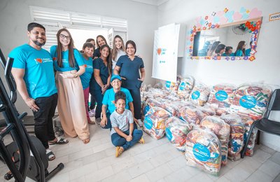 Alagoas Sem Fome doa uma tonelada de alimentos a instituto que atende idosos em vulnerabilidade social