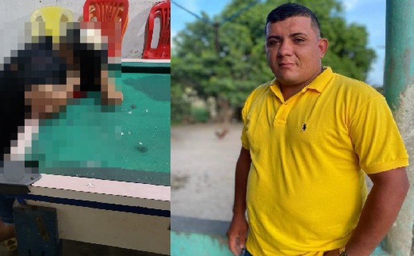 Homem é assassinado a tiros em bar de Palmeira dos Índios; outro ficou ferido e levado para a UPA