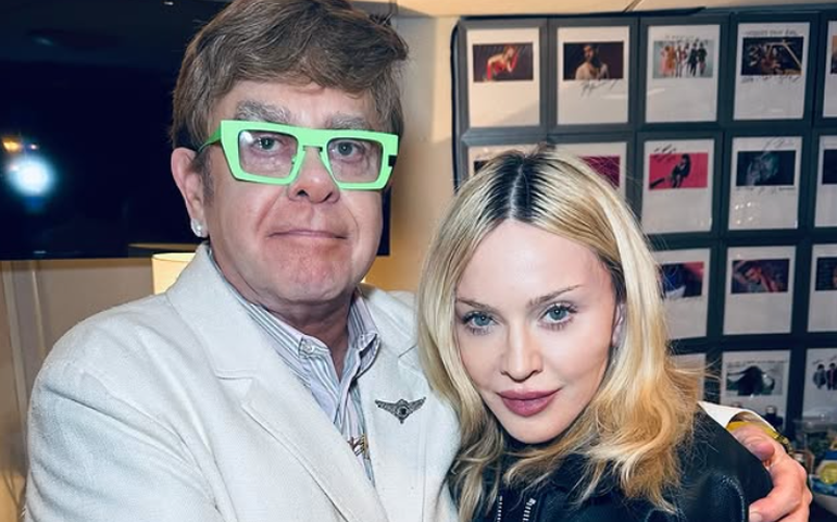 Madonna e Elton John fazem as pazes após mais de 20 anos de brigas e cantor pede desculpas