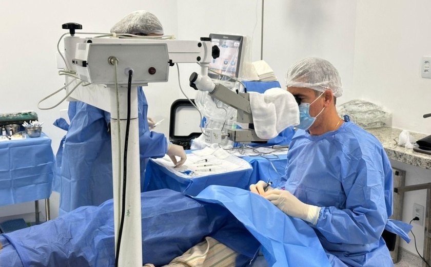 Mais de 170 pacientes de Maragogi e Satuba passam por cirurgia de catarata pelo programa
