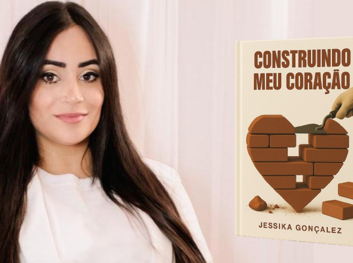 Lançamento do livro 'Construindo Meu Coração' de Jessika Gonçalez