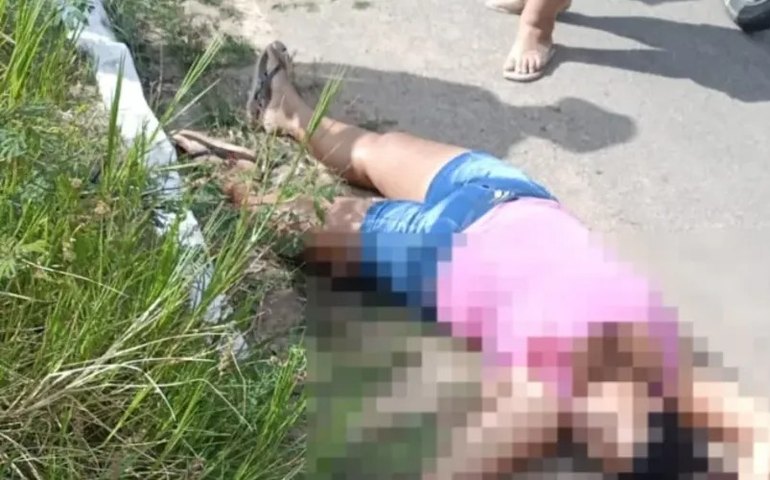 Mulher é morta com cinco tiros após deixar o filho na escola em Igaci