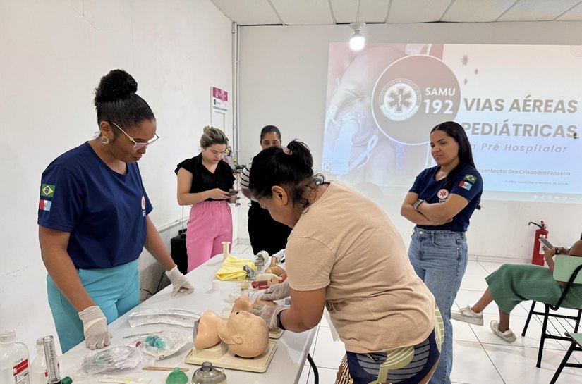 Samu Maceió forma segunda turma do Curso Avançado de Vias Aéreas Pediátricas