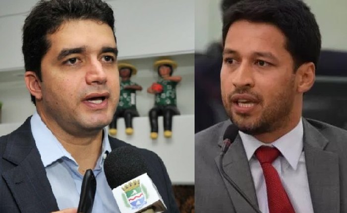 O prefeito de Maceió Rui Palmeira e o senador Rodrigo Cunha