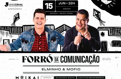 Sindjornal organiza festa de São João neste sábado, 15, no Maikai