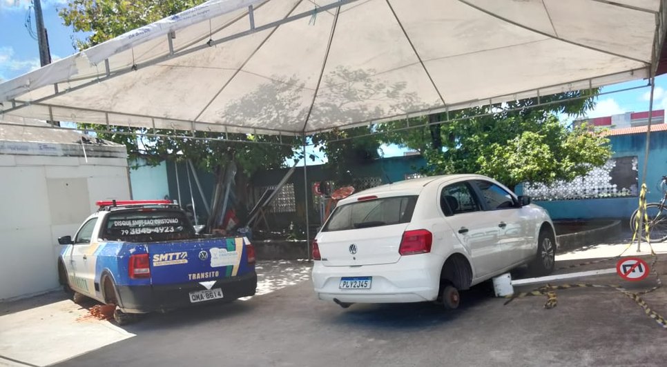 Sede da SMTT é arrombada por assaltantes em São Cristóvão / Foto: Foto: Douglas Magalhães/TV Atalaia
