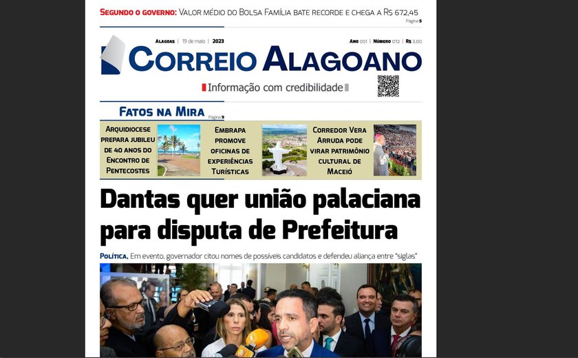 Dantas quer união palaciana para disputa de Prefeitura