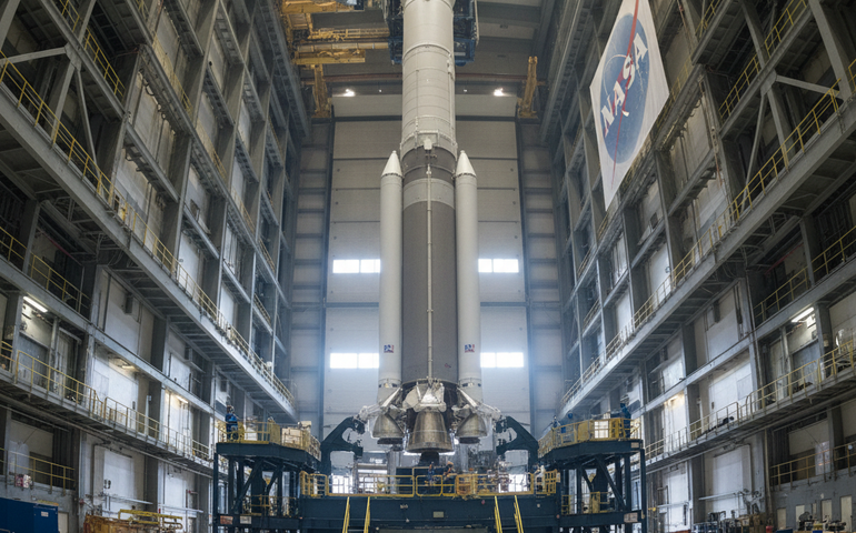 Nasa conclui preparativos para missão Artemis 2, que levará astronautas ao redor da Lua