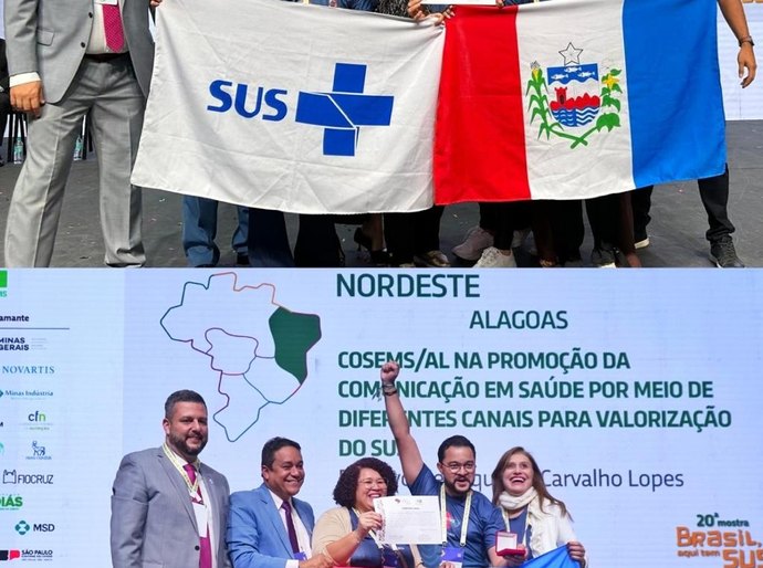 Alagoas ganha dois prêmios em Mostra Brasil Aqui Tem SUS