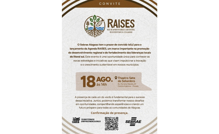 Theatro Sete de Setembro abre as portas para o lançamento da Agenda RAISES Theatro Sete de Setembro abre as portas para o lançamento da Agenda RAISES