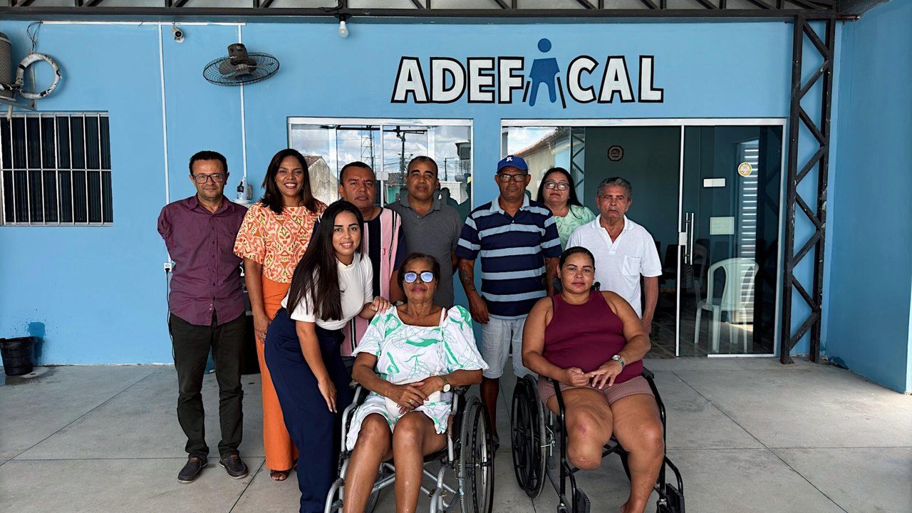 Secdef visita associação que atende pessoas com deficiência em Campo Alegre