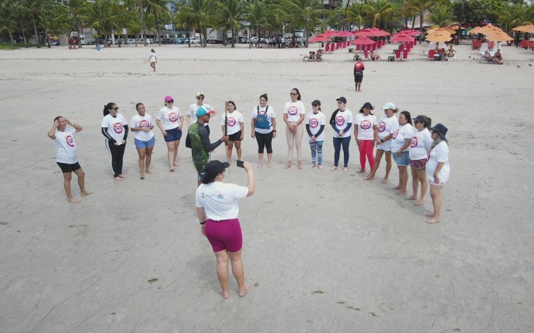 PCAL promove 2ª edição do evento 'Pé na Areia', em homenagem às mulheres