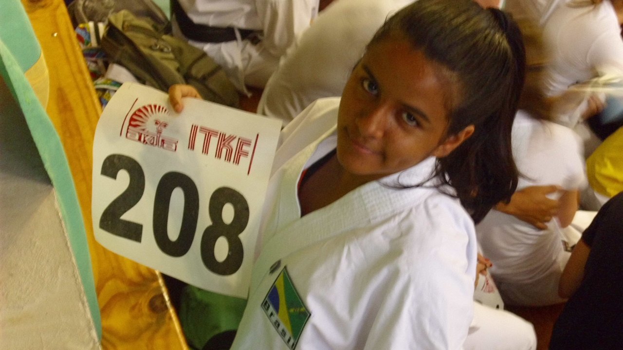 Carateca conquista 3º lugar em Panamericano na Argentina