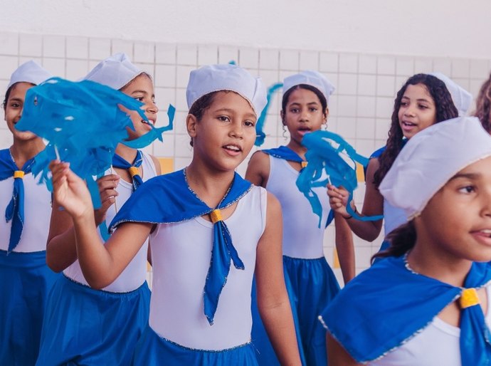 Estudantes realizam atividades culturais em homenagem ao folguedo Fandango
