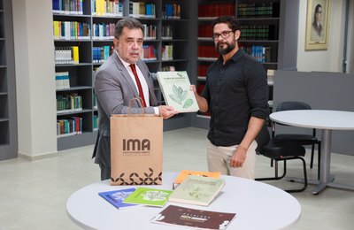 Ministério Público Estadual enriquece acervo da Biblioteca Ernani Méro com publicações sobre meio ambiente doadas pelo IMA