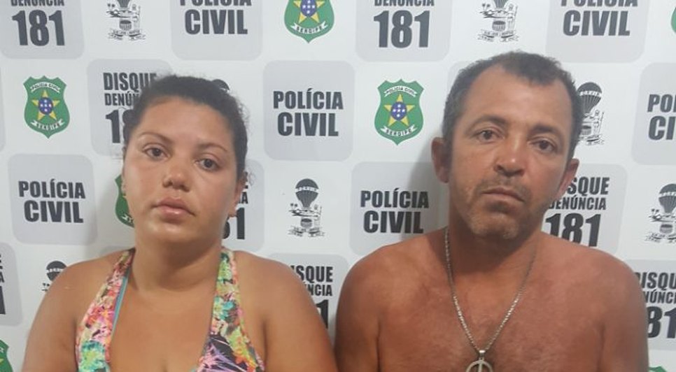 pai e filha presos