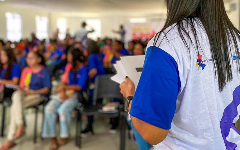 Duzentos estudantes participam de aulão preparatório para as provas do Saeb em Traipu