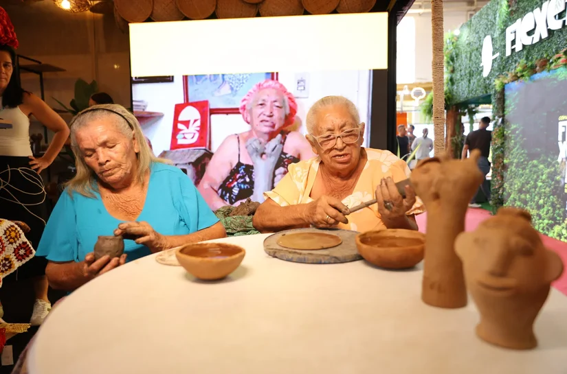 Mestra Irineia e a arte quilombola encantam a 13ª Feira dos Municípios Alagoanos