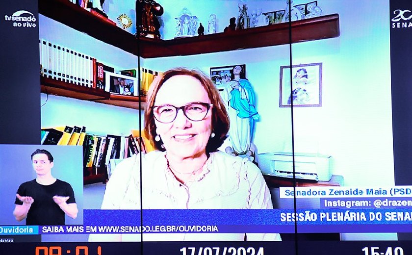 Zenaide Maia critica reforma tributária e isenções de impostos