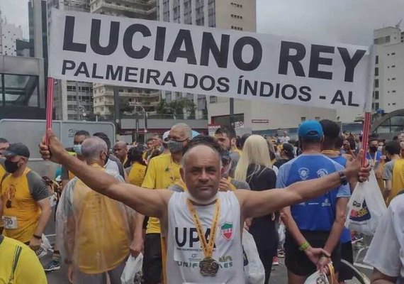 Atleta Luciano Rey é o representante de Palmeira na Maratona de São Paulo