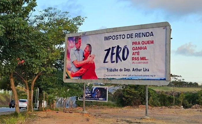 Outdoors de Lira provocam Calheiros