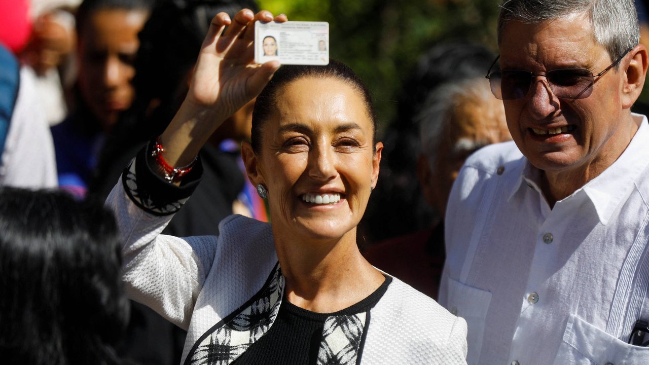 Claudia Sheinbaum é eleita presidente do México, segundo projeção do órgão eleitoral