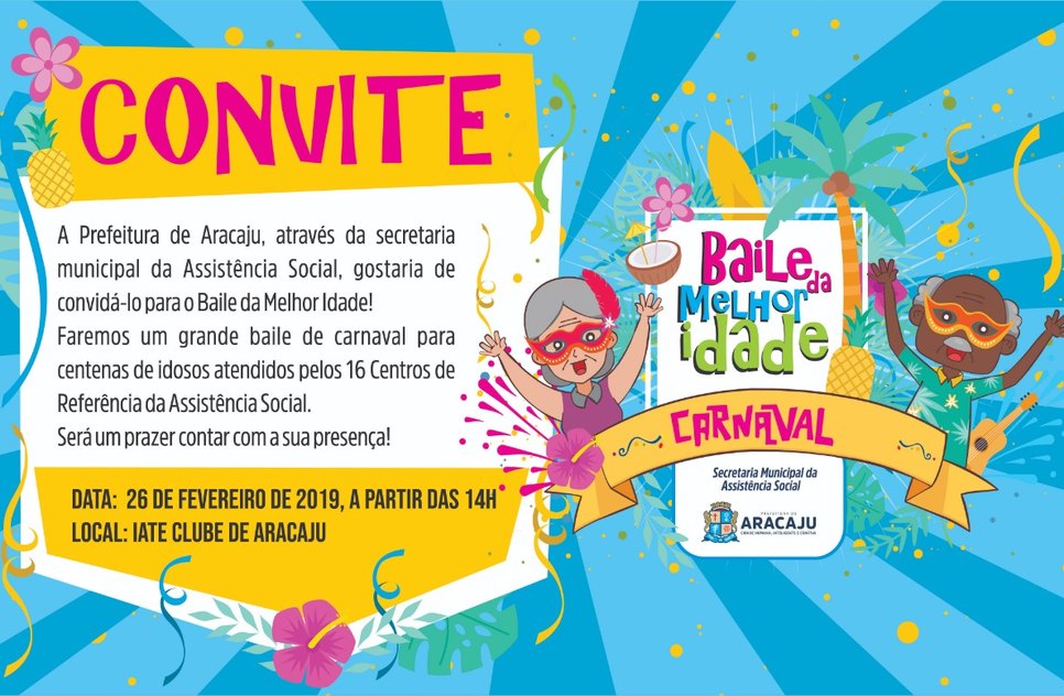 Baile da Melhor Idade acontece nesta terça-feira em Aracaju