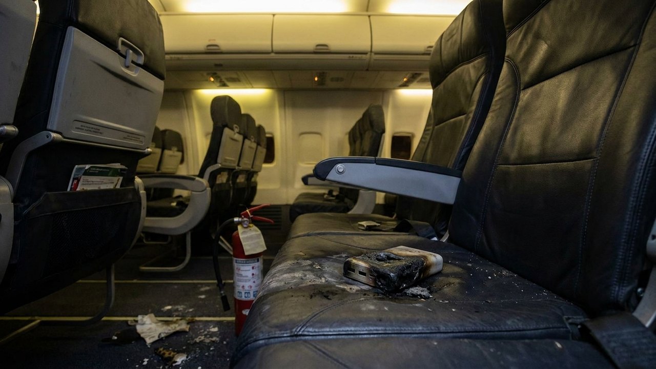 Por que baterias portáteis podem pegar fogo em aviões? Entenda os riscos