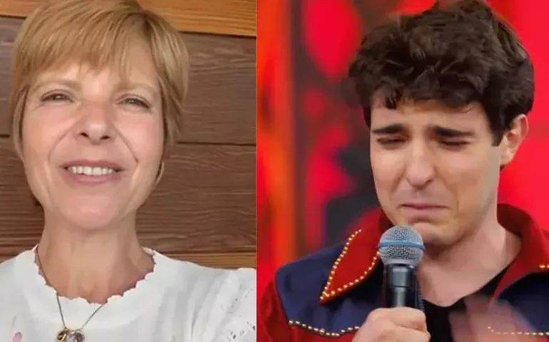 Rose Miriam emociona filho de Gugu com mensagem no 'Domingão' após disputa por herança