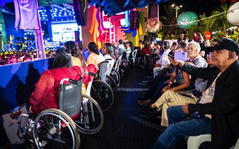 Camarote PCD recebe mais de mil pessoas no São João Massayó