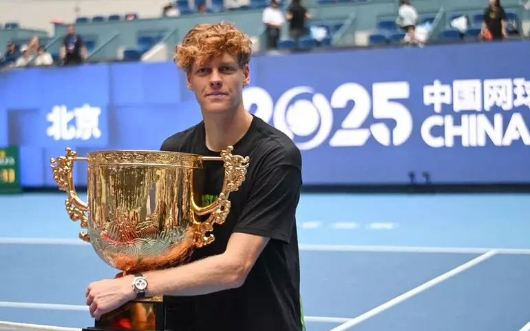 Sinner derrota revelação Tien e conquista ATP 500 de Pequim