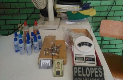 2° BPM apreende cerca de dois quilos de maconha em União dos Palmares