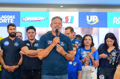 “Vamos renovar o Senado e construir uma Alagoas mais forte em nome de todos os alagoanos”, afirma Arthur Lira