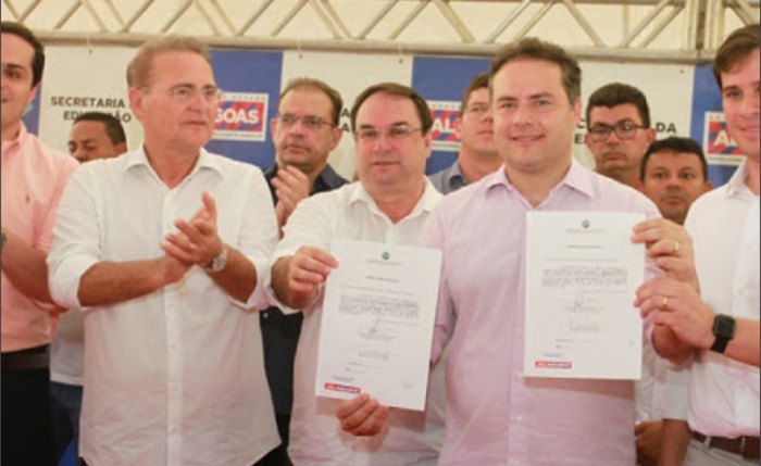 Renan Calheiros, Luciano Barbosa e Renan Filho