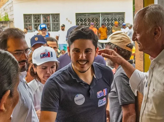 Quebrangulo vive um sábado de intensa movimentação política com presença de filho de Arthur Lira